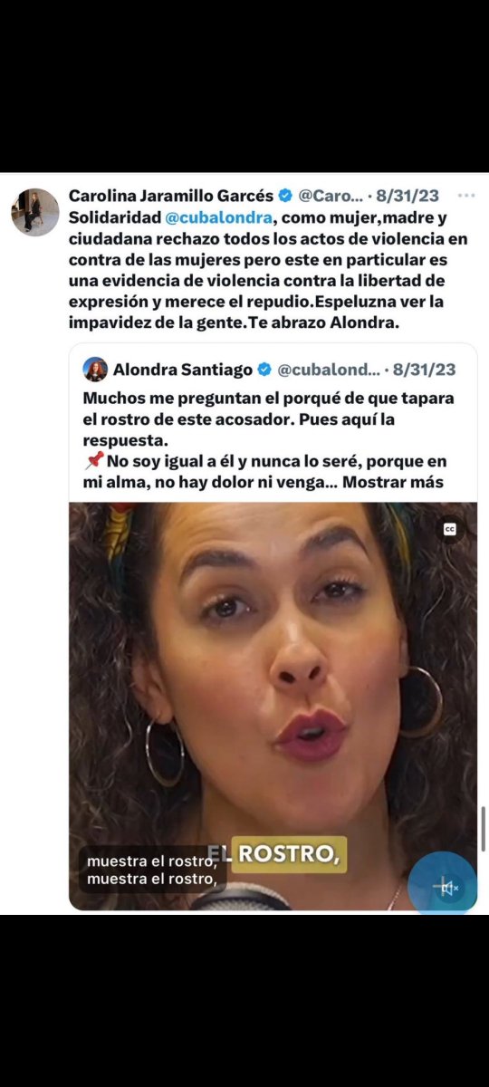 CAROLINA JARAMILLO G.
YUNTA DE LA CUBALONDRA
QUE INSULTA TODOS LOS DÍAS AL PUEBLO ECUATORIANO.....
GRACIAS DANIEL NOBOA AZIN 
LA ESTÁS CAGANDO....
😎🇪🇨