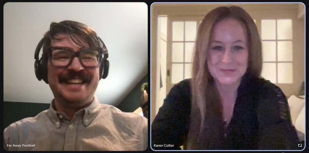 I had an incredibly soul-affirming conversation w/ Karen Collier of <a href="/BraveMediaAus/">Brave Media</a> this morning. 

We talked about how football can heal trauma, help refugees, and how it connects us in the most incredible ways.

I'm really looking forward to future projects with her. 🟦⬜️🟥🟩🟨