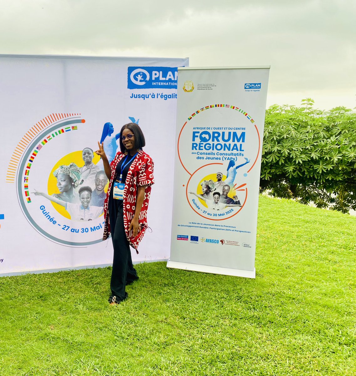 Omotola Abidemi (@arbee_olah) on Twitter photo Wrapped up the month attending the Youth Advisory Panel Regional forum at Guinea, Conakry 🇬🇳. Had a great time meeting and networking with other YAPs from across West and Central Africa.
Many thanks to <a href="/PlanWACA/">Plan International West and Central Africa</a> and <a href="/Plan_Nigeria/">Plan International Nigeria</a> for the opportunity 😊 Wrapped up the month attending the Youth Advisory Panel Regional forum at Guinea, Conakry 🇬🇳. Had a great time meeting and networking with other YAPs from across West and Central Africa.
Many thanks to <a href="/PlanWACA/">Plan International West and Central Africa</a> and <a href="/Plan_Nigeria/">Plan International Nigeria</a> for the opportunity 😊