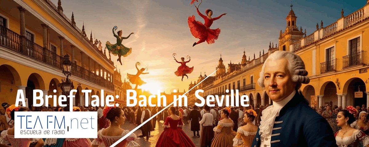 A Brief Tale: Bach in Seville (TEA FM)
The last audiowork from <a href="/teafm989/">Escuela de Radio TEA FM</a> for #RadiaFM
In the spring of 1745, Johann Sebastian Bach, weary from years of composing and performing across Germany, embarked on an unexpected journey south.
🎧radia.fm/2025/05/a-brie…