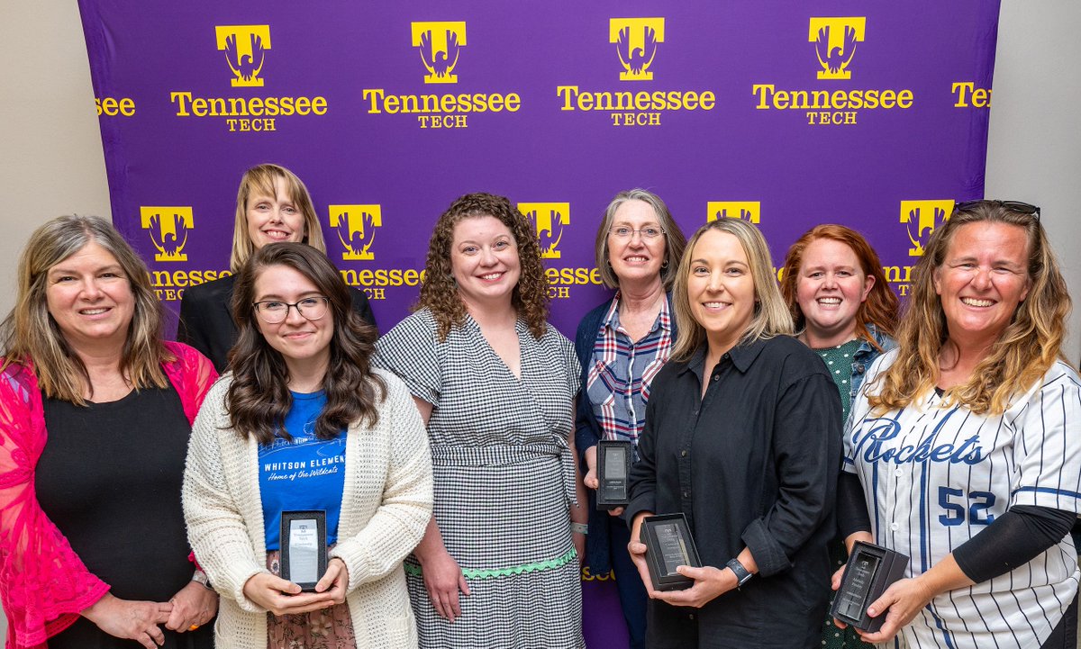 On National Teacher Appreciation Day, members of Tennessee Tech's College of Education &amp; Human Sciences and district partners gathered for the 11th annual Teacher Appreciation Awards Celebration.

Read more: tntech.edu/news/releases/…
