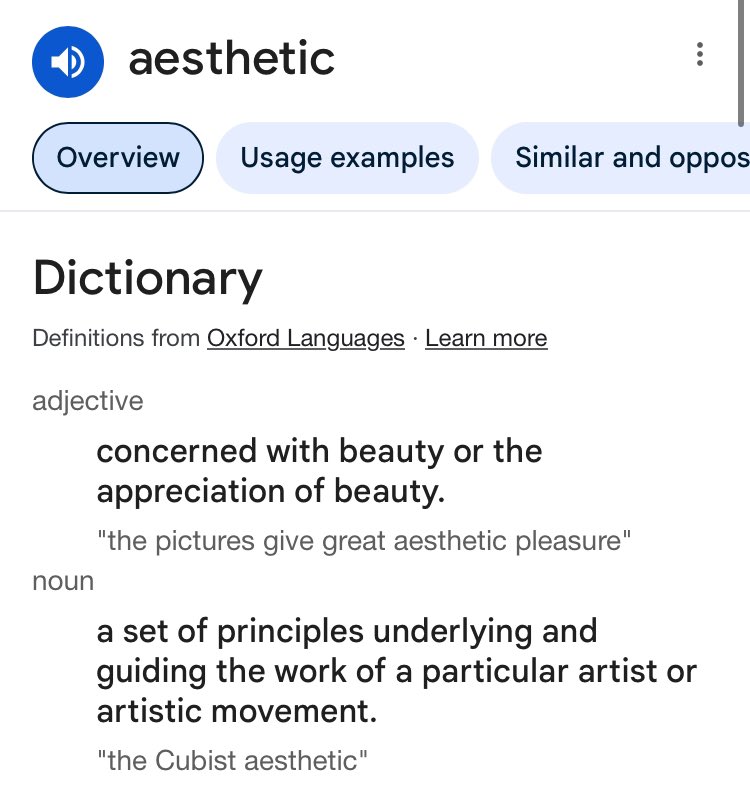 jgraydigital's tweet image. I hate how people use the word “aesthetic” these days.

Saying something “is aesthetic” is retarded &amp;amp; wrong. 

Something can be “aesthetically pleasing” or something may have “an appealing aesthetic”