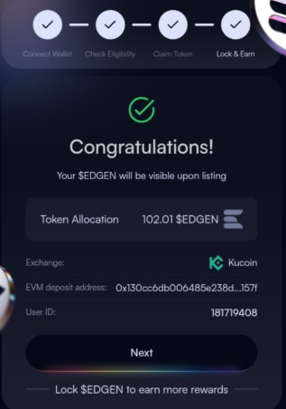 secrettlarry's tweet photo. 🚨 $EDGEN is live
Eligibility checker is open.

If you were early to the #LayerEdge ecosystem - check now.
You might be eligible for the airdrop. 🧩

🔗 https://t.co/PpIGKBpJHL

No forms. Just connect and claim.
#Edgen #Airdrop @giverep @attn https://t.co/5hVnAasWAj