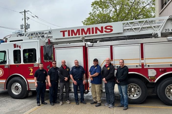 Great 6 days of IAFF RTI training in Timmis, ON. Instructors from US &amp; CA trained 75+ career &amp; POC ffs. RTI Instructors, John Mavrinac, Shawn Landry, Nick Pettigrew, Kyle McClymont, Collin Desjardins (not in the photo), Brian Dodge, JP Adams, &amp; Johnny Davidson.