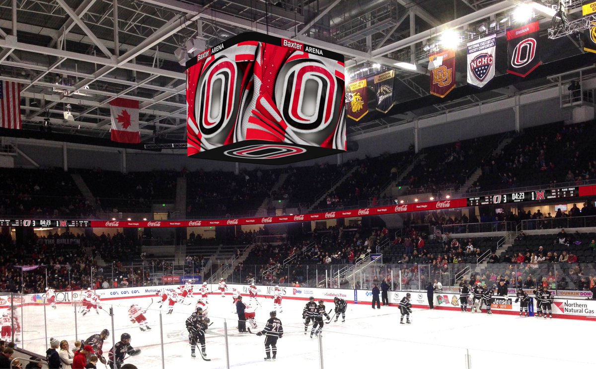 Omaha Mavericks (@omavs) on Twitter photo 🏟️ | <a href="/UNOmaha/">University of Nebraska at Omaha</a>, #Omaha Athletics, <a href="/BaxterArena/">Baxter Arena</a> and <a href="/Daktronics/">Daktronics</a> announce fan experience upgrades at the home of <a href="/OmahaMBB/">Omaha Men’s Basketball</a>, <a href="/OmahaWBB/">Omaha Women’s Basketball</a>, <a href="/OmahaHKY/">Omaha Hockey</a> and <a href="/OmahaVB/">Omaha Volleyball</a>⤵️
▶️ Continuous centerhung display (16.5 feet tall, 85 feet around)
▶️ New ribbon display and video walls at entrances 🏟️ | <a href="/UNOmaha/">University of Nebraska at Omaha</a>, #Omaha Athletics, <a href="/BaxterArena/">Baxter Arena</a> and <a href="/Daktronics/">Daktronics</a> announce fan experience upgrades at the home of <a href="/OmahaMBB/">Omaha Men’s Basketball</a>, <a href="/OmahaWBB/">Omaha Women’s Basketball</a>, <a href="/OmahaHKY/">Omaha Hockey</a> and <a href="/OmahaVB/">Omaha Volleyball</a>⤵️
▶️ Continuous centerhung display (16.5 feet tall, 85 feet around)
▶️ New ribbon display and video walls at entrances