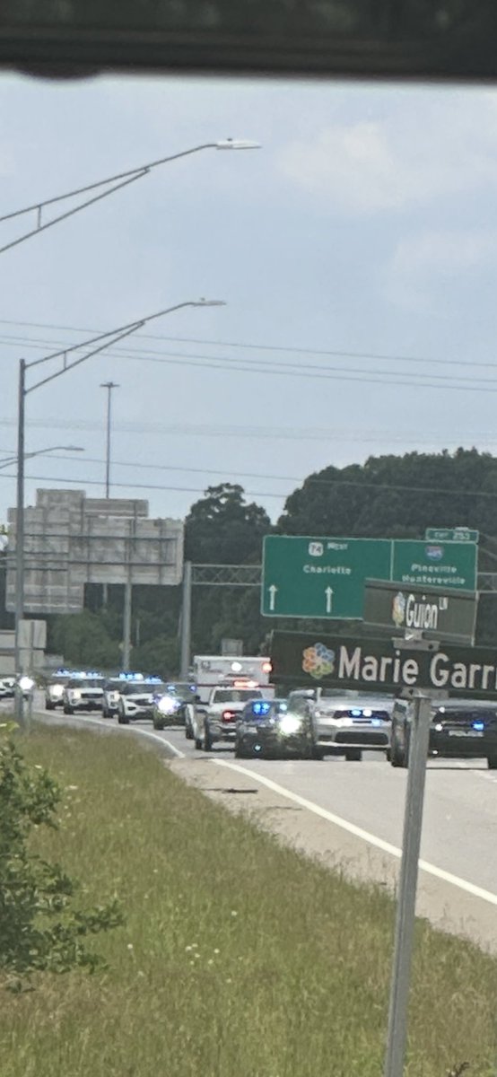 Welcome home Monroe PD officer.