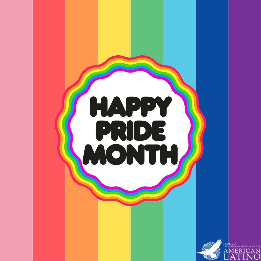 latinomuseum's tweet image. Happy Pride Month! 🌈 During this month, we reflect on the contributions LGBTQ Latinos have provided to this country. Latinos have made an undeniable impression on more than 500 years of culture and history. Our puzzle would not be complete without your piece, and we are proud of…