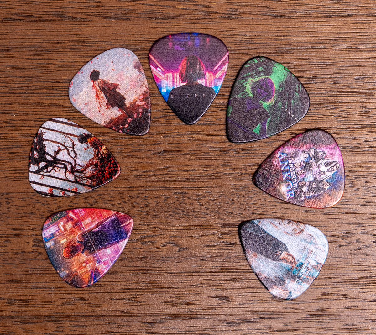 Our retro cartridge (6,5 x 6 cm) is available again together with our pick and cards set. You can now use PayPal’s Pay in 3 in our store, so get your favourite ANKOR merch, and support us while we’re writing our next record, it means the world!
Only at ankormusic.com