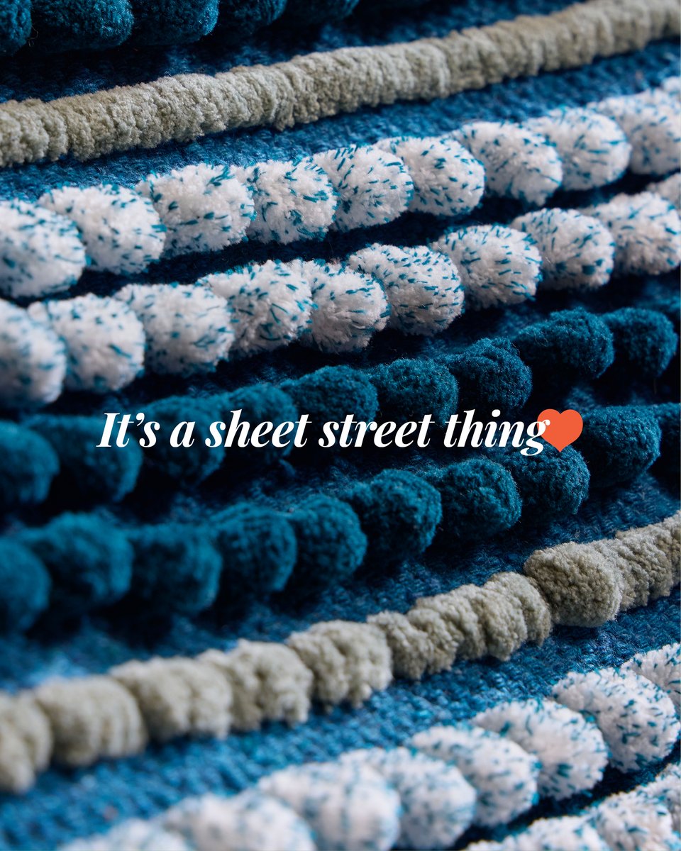 It's a Sheet Street Thing.🧡 Visit your nearest store or click here bit.ly/3fgjsZI to find out.

103398495 2 Piece Bobble Stripe Bathmat R299.99
