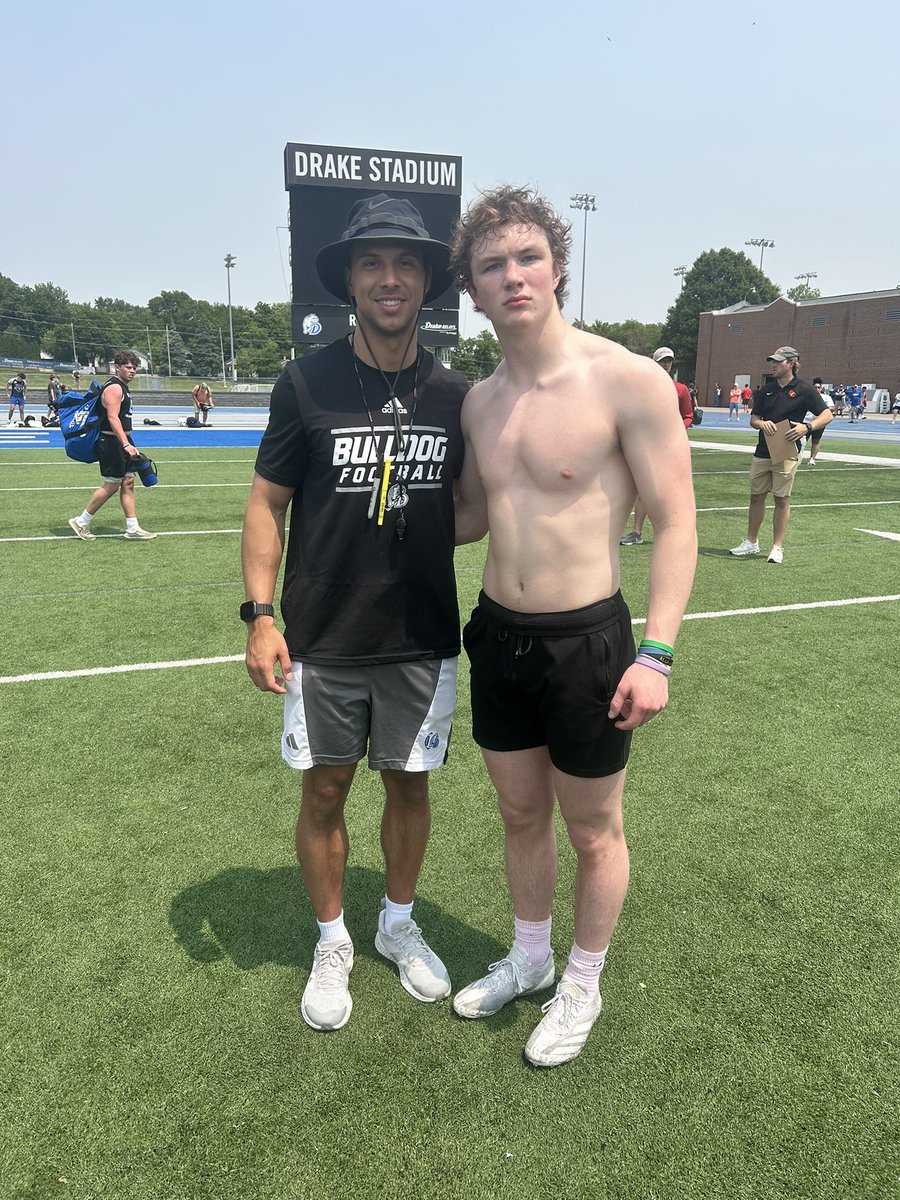 Robert Beglinger (@robertbeglinger) on Twitter photo Thanks to coach <a href="/coachcammeron/">Cam Gardner</a> for having me out for camp and allowing me to compete. Can’t wait to get back on campus!!
<a href="/DrakeBulldogsFB/">Drake Football</a> <a href="/Saber_Football/">Franklin Football</a> <a href="/Drew_Ambrose_/">Drew Ambrose</a> @travisWSN <a href="/MJ_NFLDraft/">Mark Johnson</a> @Jon__McNamara <a href="/AllenTrieu/">Allen Trieu</a> Thanks to coach <a href="/coachcammeron/">Cam Gardner</a> for having me out for camp and allowing me to compete. Can’t wait to get back on campus!!
<a href="/DrakeBulldogsFB/">Drake Football</a> <a href="/Saber_Football/">Franklin Football</a> <a href="/Drew_Ambrose_/">Drew Ambrose</a> @travisWSN <a href="/MJ_NFLDraft/">Mark Johnson</a> @Jon__McNamara <a href="/AllenTrieu/">Allen Trieu</a>