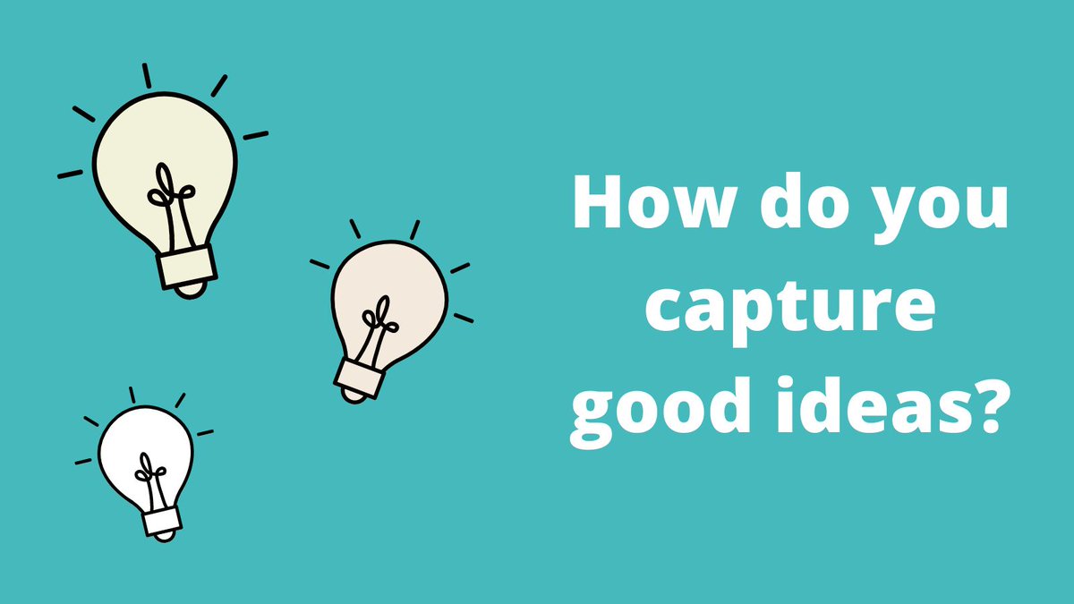 Tips on capturing good ideas... before you forget them! ⏰

➡ Find out more: minervaaccountants.co.uk/business/how-d…

#accountant #accountants #business #businessadvice #businesscoach #businessdevelopment #idea #ideas #projects