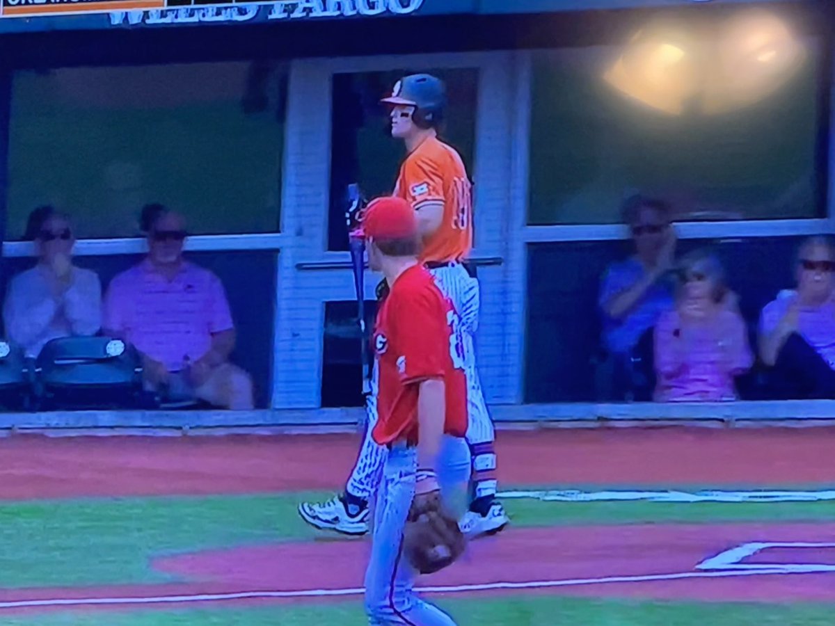 David Meek (@hog4royals) on Twitter photo I’m usually an <a href="/SEC/">Southeastern Conference</a> homer but it’s hard to root for this arrogant Georgia baseball team. Uniform violations, bat flips, and stare downs. All right in front of the umps. I’m usually an <a href="/SEC/">Southeastern Conference</a> homer but it’s hard to root for this arrogant Georgia baseball team. Uniform violations, bat flips, and stare downs. All right in front of the umps.