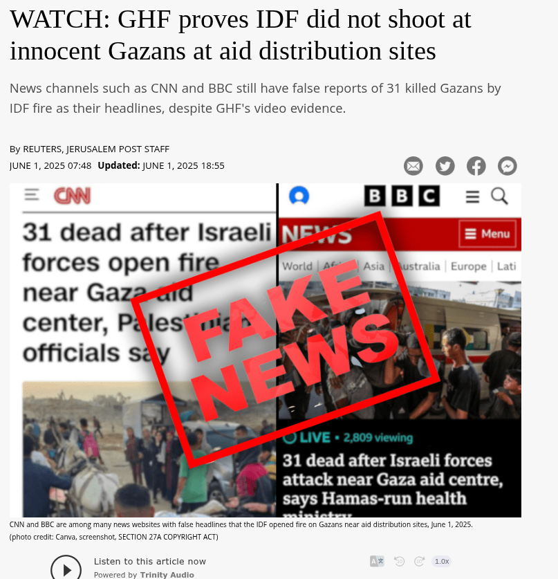 Hamas cannot defeat Israel militarily, but it has one secret weapon: our moral conscience. It sends children to die as "martyrs"; it builds miles of tunnels for its warriors but none for civilians; or it just makes up atrocities. It's brilliant psyop. When will the West GET this?