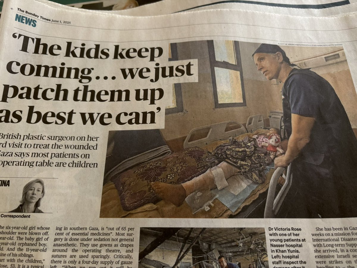 Richard Millett (@richmillett) on Twitter photo This NHS doctor Victoria Rose is everywhere! Radio, TV, newspapers despite apparently operating on “kids” in Gaza all day. Makes a change from her gender reassignment surgery. One question <a href="/christinalamb/">christinalamb</a> didn’t ask her was “have you asked to see the hostages?” <a href="/thetimes/">The Times and The Sunday Times</a> This NHS doctor Victoria Rose is everywhere! Radio, TV, newspapers despite apparently operating on “kids” in Gaza all day. Makes a change from her gender reassignment surgery. One question <a href="/christinalamb/">christinalamb</a> didn’t ask her was “have you asked to see the hostages?” <a href="/thetimes/">The Times and The Sunday Times</a>