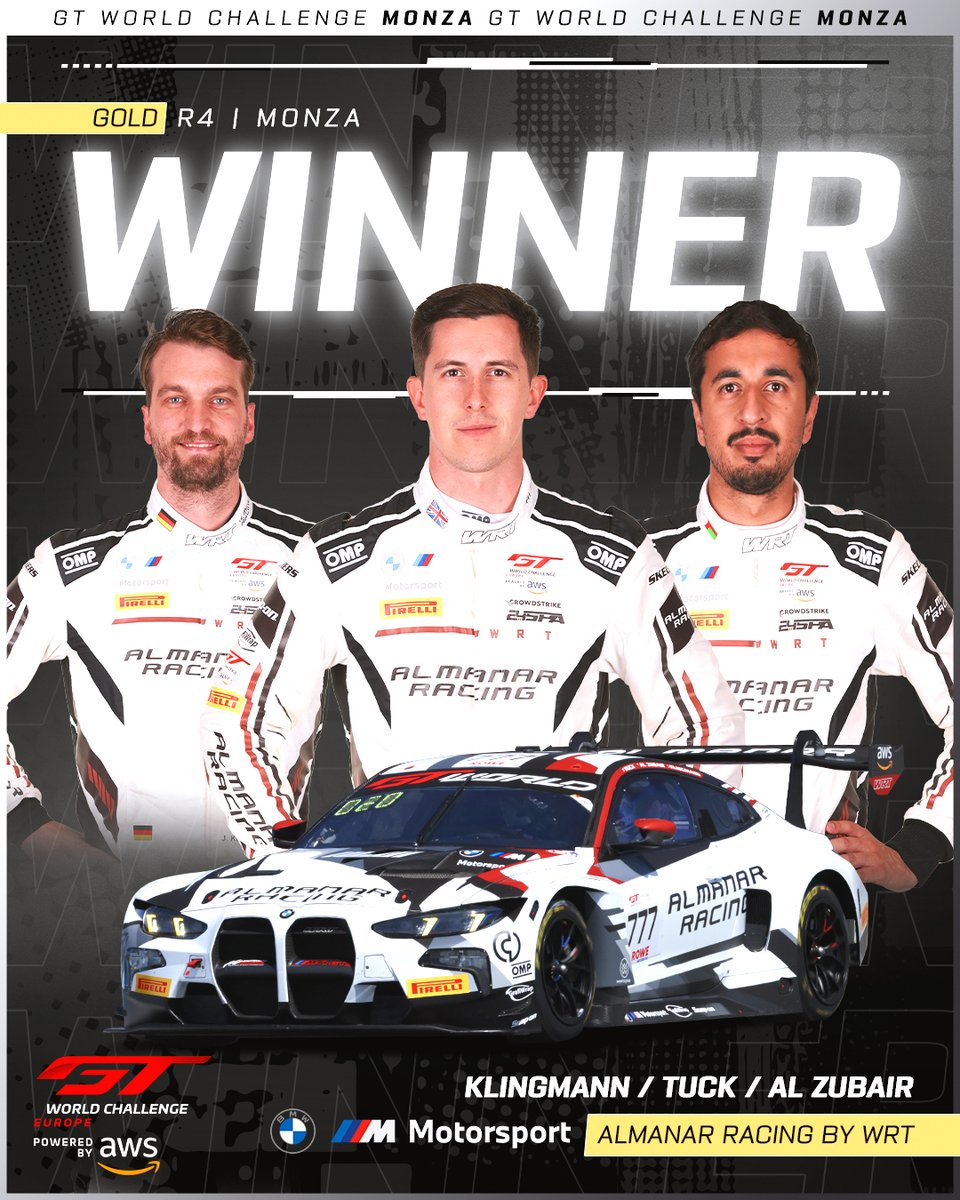 GT World Challenge Europe Powered by AWS tweet media