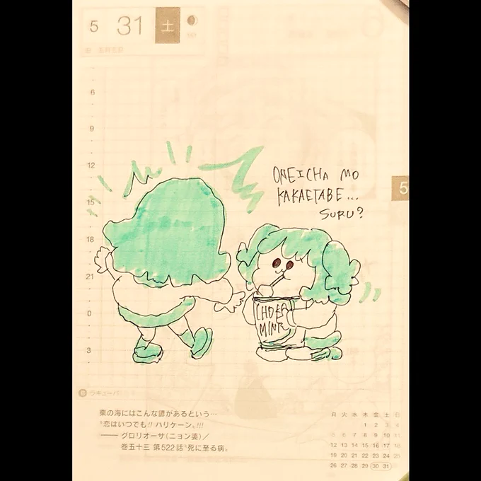 ほぼ日2025.5.31
大容量のチョコミント 