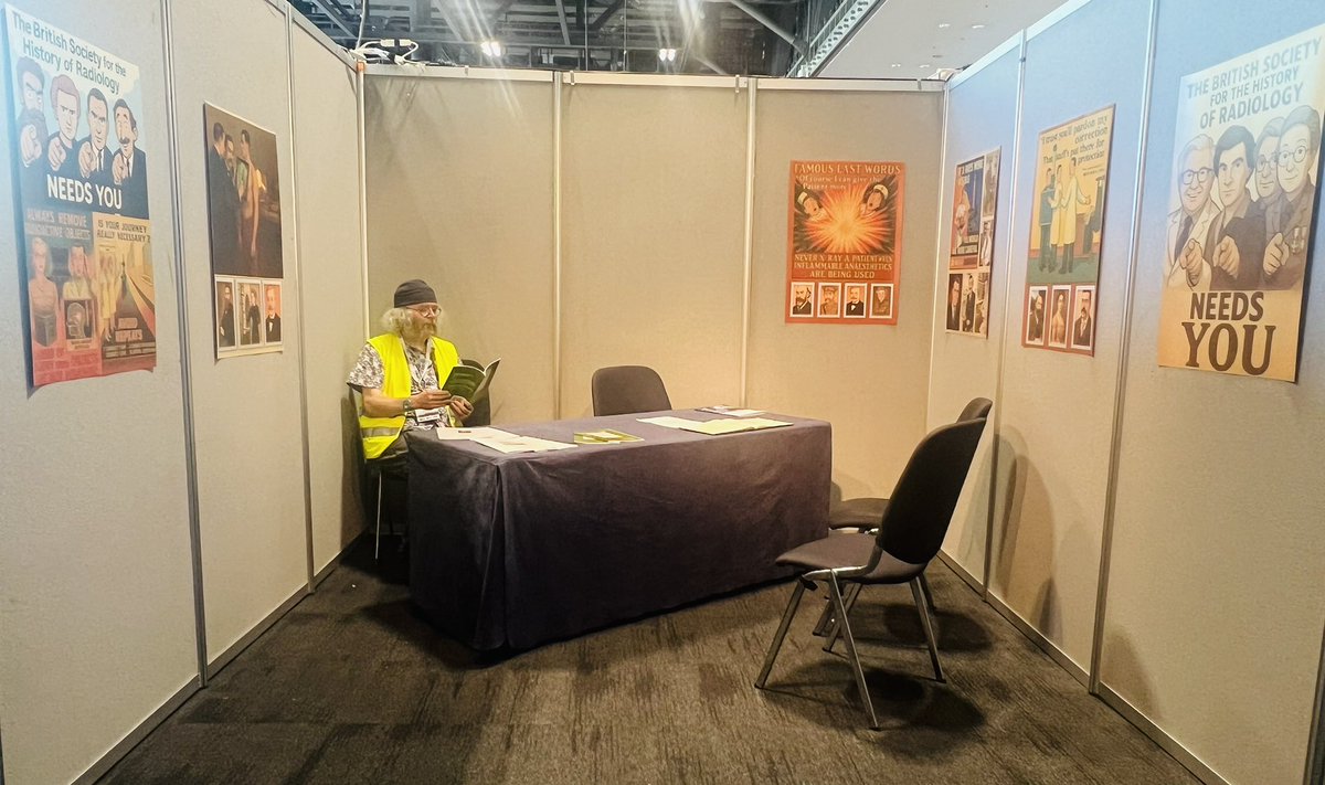 Visit the British Society for the History of Radiology at UKIO2025 stand B42 - we would love to chat. #UKIO2025