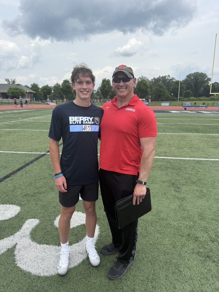 Ethan Baker (@ethanbake84) on Twitter photo Had a great time meeting <a href="/TerryUrsin/">Terry Ursin</a> and connecting with <a href="/BigRed_Football/">Cornell Football</a> today at the Berry Elite Camp. Really enjoyed the conversation and appreciated the time! <a href="/WaltonRecruits/">Walton(GA)Recruiting</a> <a href="/SlideoutCoach/">Bret Cooper</a> <a href="/coachdbrunner/">Daniel Brunner</a> <a href="/RecruitGeorgia/">Recruit Georgia</a> Had a great time meeting <a href="/TerryUrsin/">Terry Ursin</a> and connecting with <a href="/BigRed_Football/">Cornell Football</a> today at the Berry Elite Camp. Really enjoyed the conversation and appreciated the time! <a href="/WaltonRecruits/">Walton(GA)Recruiting</a> <a href="/SlideoutCoach/">Bret Cooper</a> <a href="/coachdbrunner/">Daniel Brunner</a> <a href="/RecruitGeorgia/">Recruit Georgia</a>