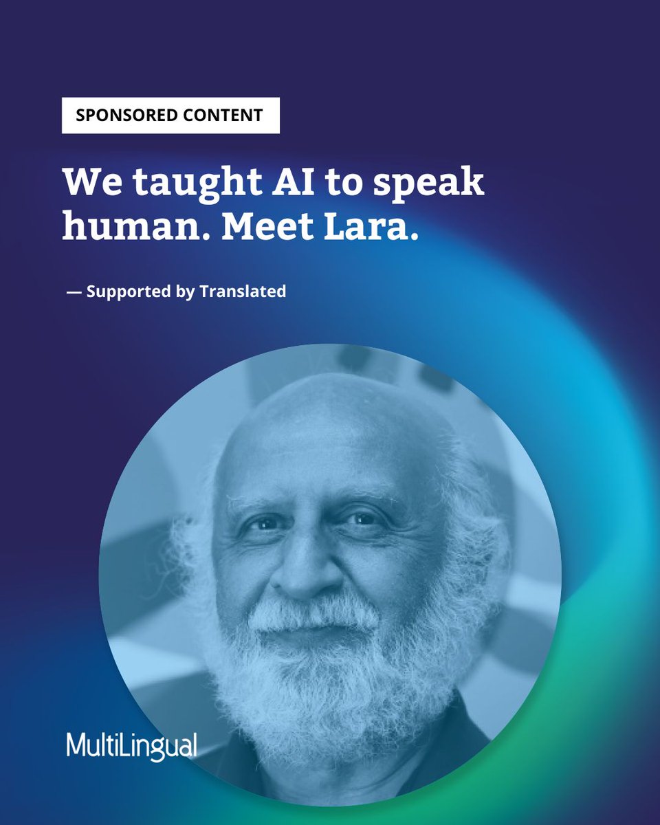 With Lara, Translated’s AI-enhanced translation engine, that vision becomes a reality. Purpose-built for real-world enterprise demands, it delivers 20% higher quality, 10x faster performance, and seamless scalability.
Learn more: buff.ly/cFmiCOx 

#AITranslation