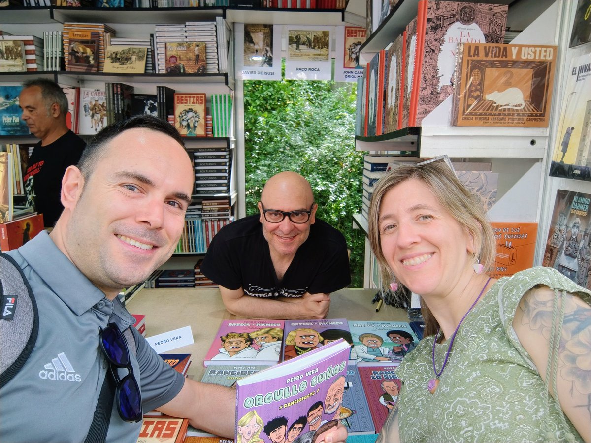 Aquí, sufriendo, y otras ranciedades que hacen despichorrarse a <a href="/ecuellardom/">Elena Cuéllar</a> gracias al gran <a href="/pedroveraOyP/">Pedro Vera</a> un placer!