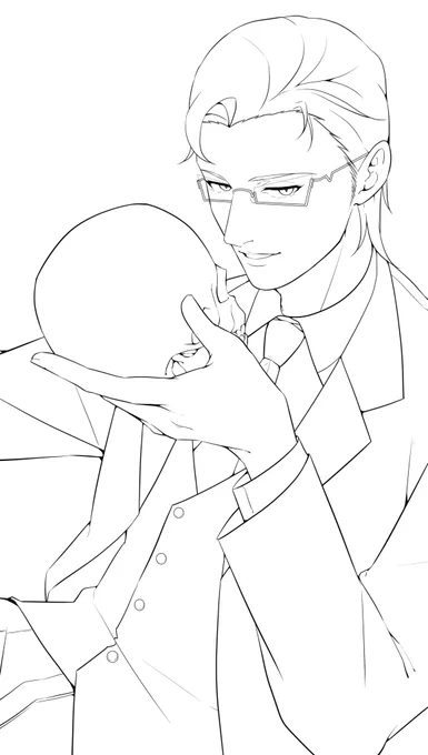 線画出来た 