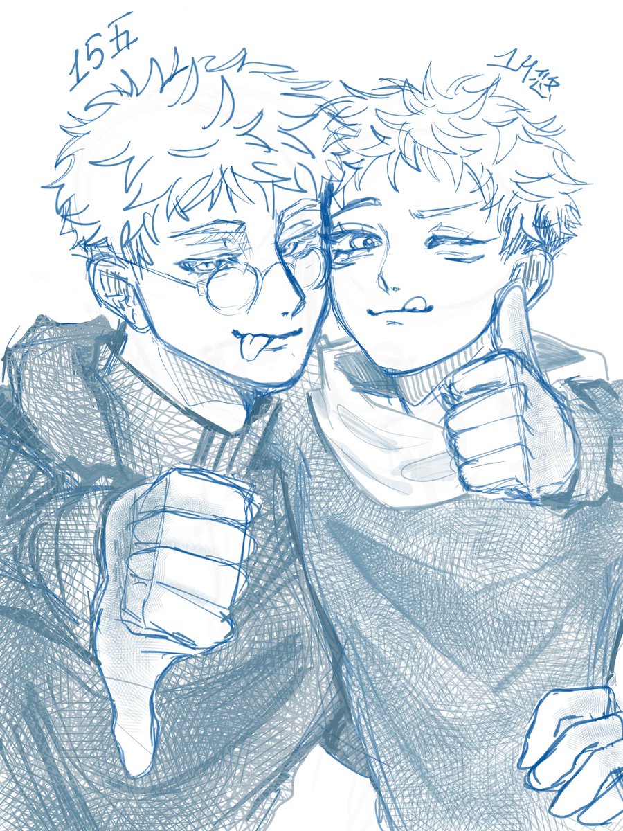 15Go x 14U 🙌
#GoYuu #五悠