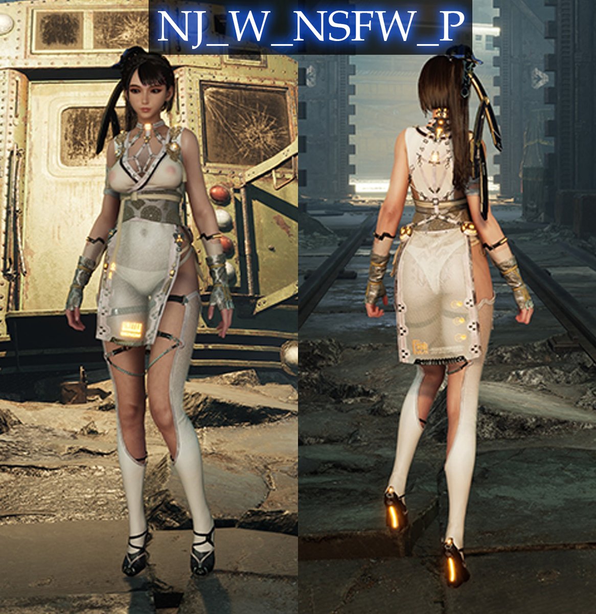 wapdahca's tweet photo. Simple mods for Stellar Blade（only modify the texture）😪
Replace the white ninja

https://t.co/k2fTqVnRMv https://t.co/tRXcaY9XIR