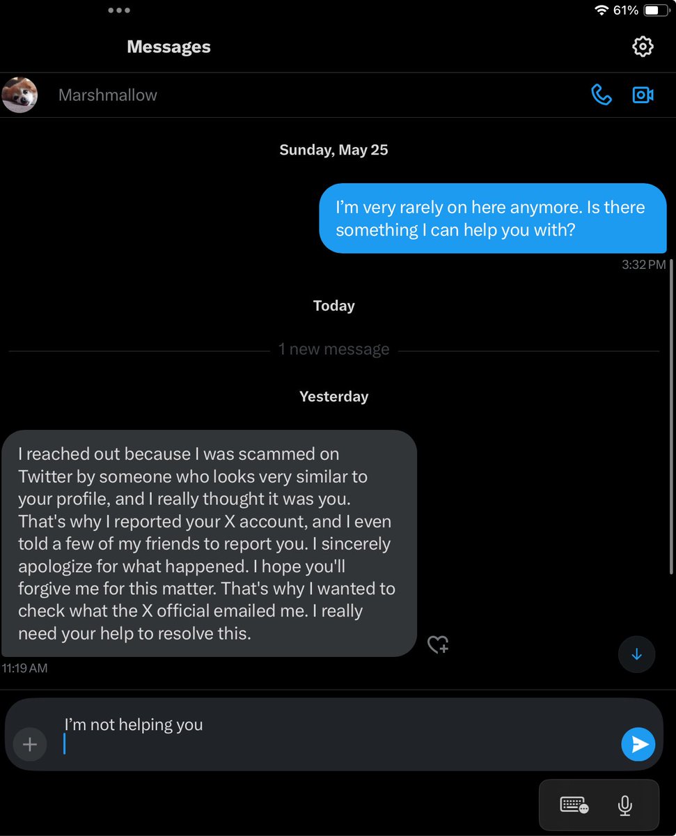 steddiehands86's tweet photo. So this is what we do now, we report and get friends to report people’s accounts when we don’t have the correct information. I’ve never scammed people, and for you to send your little friends to report my account is cyber bullying. 

This is the exact reason why I left here!!! https://t.co/V5fT3C4HjC