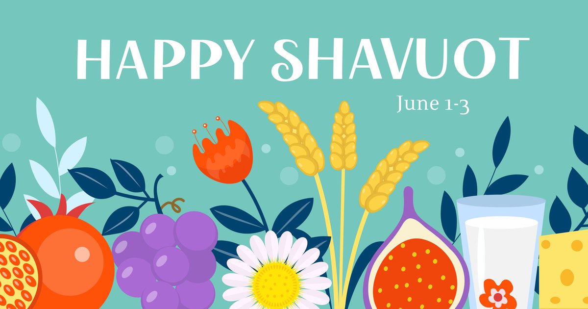 Wishing everyone who celebrates a Happy Shavuos. I hope this special holiday brings you joy and inspiration as you celebrate with family. Chag Sameach!