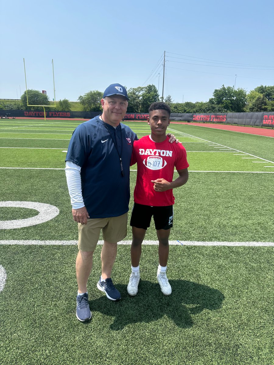 Rico Smith (@ricosmith_20) on Twitter photo Had a great time and performance camping at the UD Today!! Great conversation with Coach <a href="/TDAndrews4/">Coach Trevor Andrews</a> afterwards and some of the other coaching staff. The environment, and competition was incredible. Can’t wait to camp again next year!!!
<a href="/CoachLarryCox/">Larry Cox</a> <a href="/FBSkyhawksFBall/">Fairborn Skyhawks Football</a> Had a great time and performance camping at the UD Today!! Great conversation with Coach <a href="/TDAndrews4/">Coach Trevor Andrews</a> afterwards and some of the other coaching staff. The environment, and competition was incredible. Can’t wait to camp again next year!!!
<a href="/CoachLarryCox/">Larry Cox</a> <a href="/FBSkyhawksFBall/">Fairborn Skyhawks Football</a>