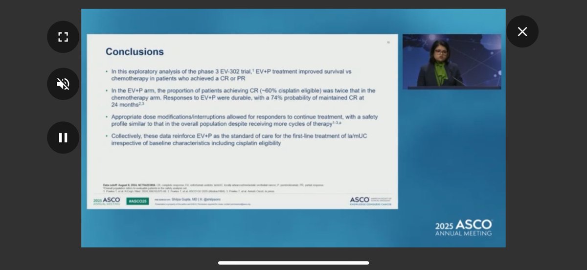 Martin ZapataLaguado (@zapatalaguadomd) on Twitter photo #ASCO25 EV302 Data on responders in those patients with mUC, can we talk about cure? Impressive data on responders, long survivors, appropriate dose reductions must be done to improve QOL and reduce toxicity@oncodaily <a href="/OncoAlert/">OncoAlert</a> <a href="/achoHematoYOnco/">Asociación Colombiana de Hematología y Oncología</a> <a href="/SCUColombia/">Sociedad Colombiana de Urología</a> <a href="/urotoday/">UroToday.com</a>🦾🦾🦾 #ASCO25 EV302 Data on responders in those patients with mUC, can we talk about cure? Impressive data on responders, long survivors, appropriate dose reductions must be done to improve QOL and reduce toxicity@oncodaily <a href="/OncoAlert/">OncoAlert</a> <a href="/achoHematoYOnco/">Asociación Colombiana de Hematología y Oncología</a> <a href="/SCUColombia/">Sociedad Colombiana de Urología</a> <a href="/urotoday/">UroToday.com</a>🦾🦾🦾