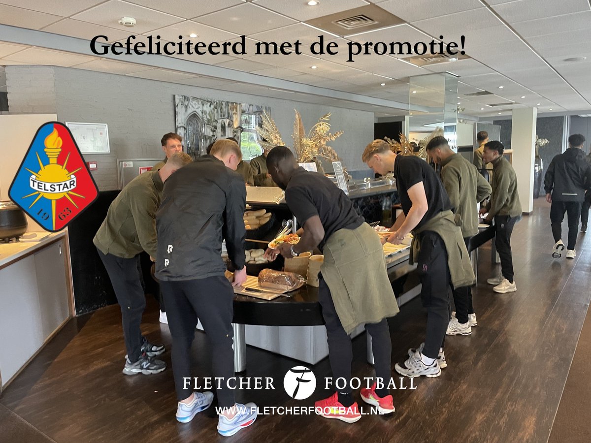 𝐓𝐞𝐥𝐬𝐭𝐚𝐫 𝐠𝐞𝐟𝐞𝐥𝐢𝐜𝐢𝐭𝐞𝐞𝐫𝐝

Vandaag won Telstar <a href="/telstar1963nv/">Telstar 🦁</a> de return tegen Willem II om promotie naar de #eredivisie 

#Telstar #WitteLeeuwen #playoffs #kkd #keukenkampioendivisie #fletcherfootball #voetbal #finale #promotie #kampioen #promoveren