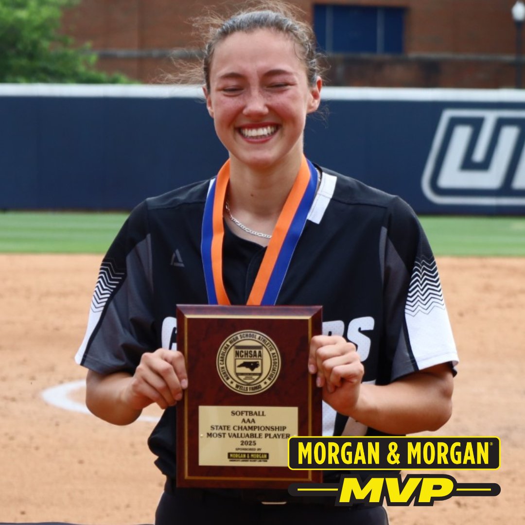 NCHSAA (@nchsaa) on Twitter photo Congratulations to Lily StrittMatter, Rockingham County HS, on her MVP award presented by Morgan & Morgan. <a href="/forthepeople/">Morgan & Morgan</a>. Congratulations to Lily StrittMatter, Rockingham County HS, on her MVP award presented by Morgan & Morgan. <a href="/forthepeople/">Morgan & Morgan</a>.