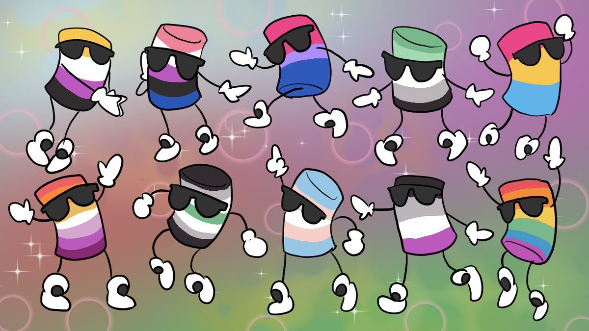 Twiins_iink's tweet photo. Happy Pride Month! 
I hope you have a fun, safe month of celebration. And a fun, safe life to follow! https://t.co/q7zJlQhGGX