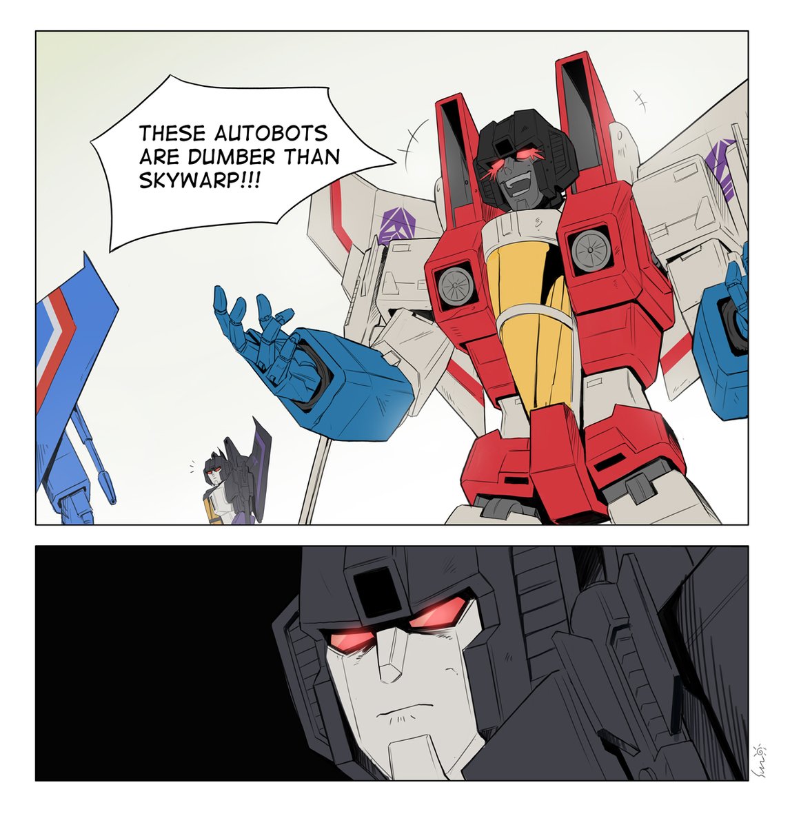 Dialogues in WFC are pure gold...
#Transformers #Maccadam
