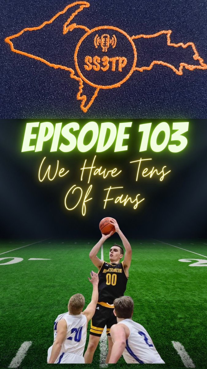 Sidelines, Saunas, & Three-Team Parlays (@ss3tp) on Twitter photo Crouchy & Oj are joined by Iron Mountain native <a href="/FosterWonders0/">Foster Wonders</a> to share his storied athletic career. The passing of TV icon Norm is remembered #10sOfFans #Norm #Cheers <a href="/tigers/">Detroit Tigers</a> <a href="/Brewers/">Milwaukee Brewers</a> #MHSAA #bobgibson
open.spotify.com/episode/1fT3xzโฆ Crouchy & Oj are joined by Iron Mountain native <a href="/FosterWonders0/">Foster Wonders</a> to share his storied athletic career. The passing of TV icon Norm is remembered #10sOfFans #Norm #Cheers <a href="/tigers/">Detroit Tigers</a> <a href="/Brewers/">Milwaukee Brewers</a> #MHSAA #bobgibson
open.spotify.com/episode/1fT3xzโฆ