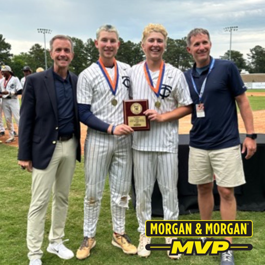 NCHSAA (@nchsaa) on Twitter photo Congratulations to Caden Davidson & Micah Simpson, T.C. Roberson HS, on their co-MVPs award presented by Morgan & Morgan. <a href="/forthepeople/">Morgan & Morgan</a>. Congratulations to Caden Davidson & Micah Simpson, T.C. Roberson HS, on their co-MVPs award presented by Morgan & Morgan. <a href="/forthepeople/">Morgan & Morgan</a>.