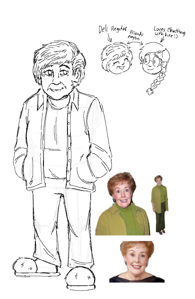 Old lady that’s unfortunately Alan’s mom