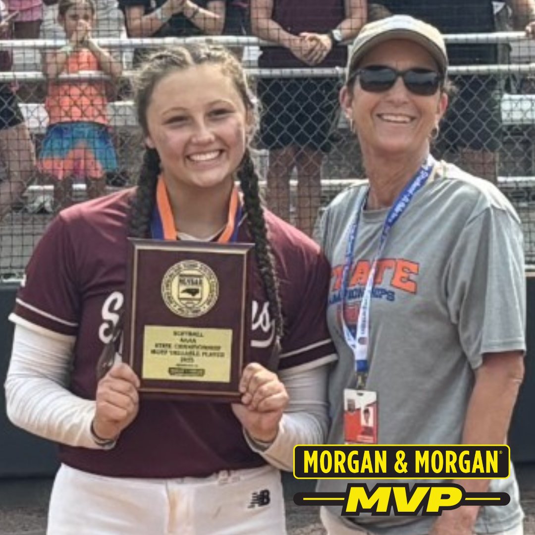 NCHSAA (@nchsaa) on Twitter photo Congratulations to McCartney Harrington, South Caldwell HS, on her MVP award presented by Morgan & Morgan. <a href="/forthepeople/">Morgan & Morgan</a>. Congratulations to McCartney Harrington, South Caldwell HS, on her MVP award presented by Morgan & Morgan. <a href="/forthepeople/">Morgan & Morgan</a>.