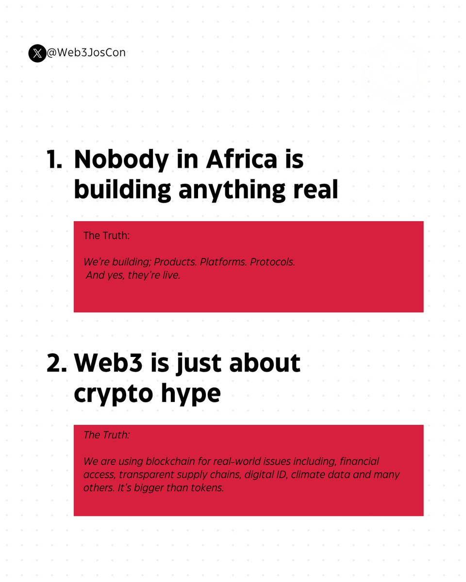 prodfest's tweet photo. Drop some of the Web3 myths about Africa you've heard that are not true
👇👇👇
.
.
.
.
.
#web3 #Web3 #Web3Gaming #web3crypto #web3community #web3marketing #prodfest #blockchain #blockchainmining #blockchainsummit #blockchainadoption #blockchain_platform https://t.co/oJmhag25qe