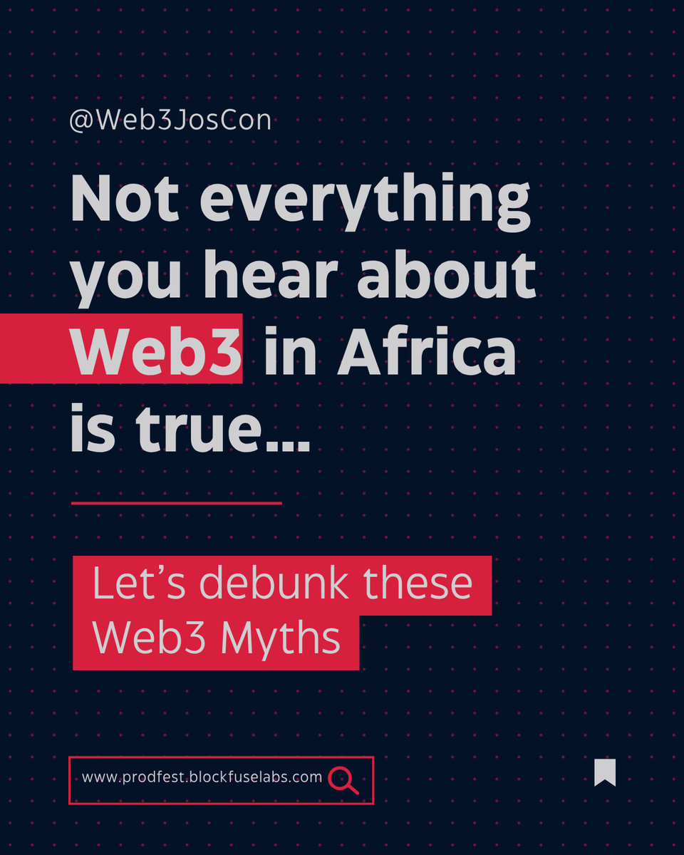 prodfest's tweet photo. Drop some of the Web3 myths about Africa you've heard that are not true
👇👇👇
.
.
.
.
.
#web3 #Web3 #Web3Gaming #web3crypto #web3community #web3marketing #prodfest #blockchain #blockchainmining #blockchainsummit #blockchainadoption #blockchain_platform https://t.co/oJmhag25qe