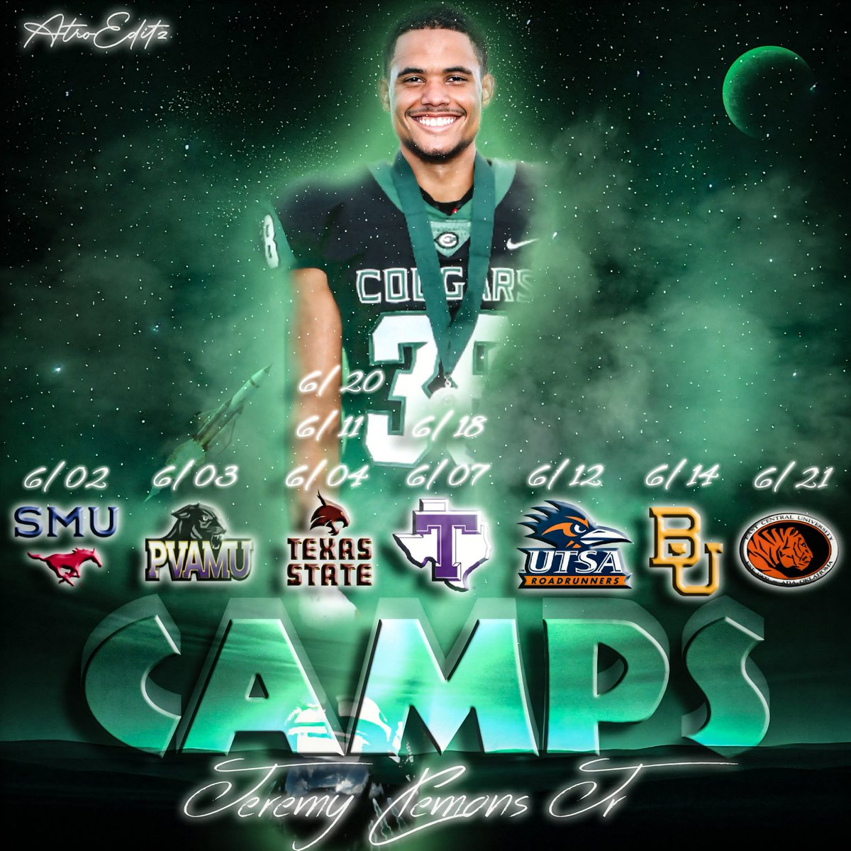 Sacrificed for my country—now I’m sacrificing everything to show out. Blessed with this shot, and I’m not wasting it.

<a href="/BUFootball/">Baylor Football</a> 
<a href="/CoachDDudley/">Dallas Dudley</a> 
<a href="/PVAMUDBcoach/">Coach DG</a> 
<a href="/TXSTATEFOOTBALL/">Texas State Football</a> 
<a href="/TrustMyEyesO/">⭕️FFERTUNITY</a> 
<a href="/_CoachGregg/">Matthew Gregg</a> 
<a href="/CoachTyroneNix/">Coach T.Nix</a> 
<a href="/TarletonFB/">Tarleton State Football</a> 
<a href="/UTSAFTBL/">UTSA Football 🏈</a>