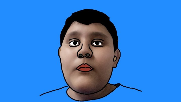 Buenas 
Solo quiero que vean está marranada asquerosa de mrd 🤮
Intenté hacer un dibujo realista mío y quedó 🤮🤮🤮