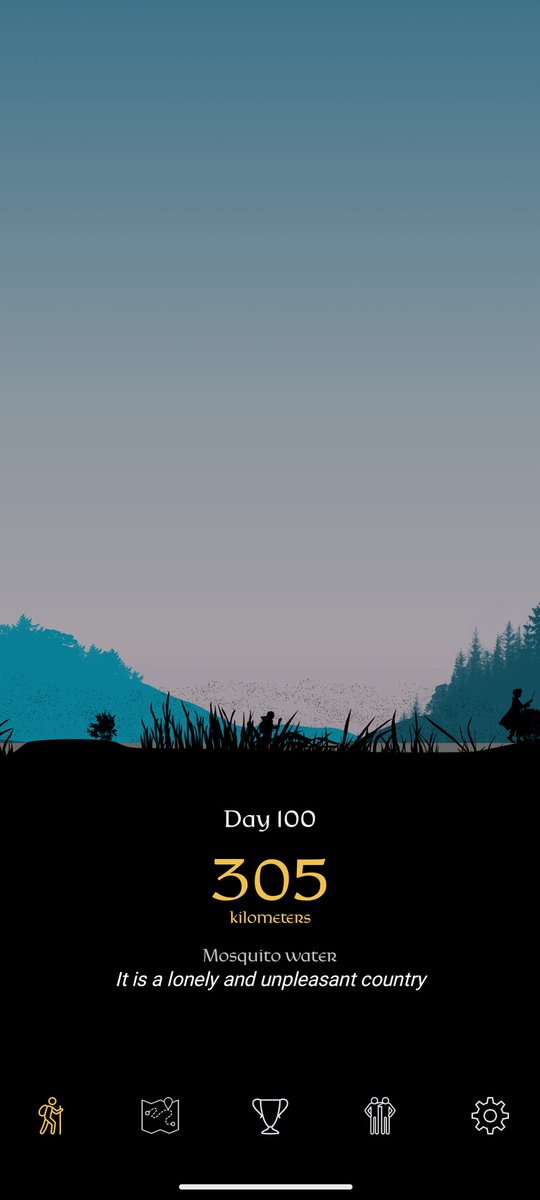 mcdazzzles's tweet photo. Day 100, passed the 300KM mark 💪🧙‍♂️ #fantasyhike https://t.co/gsMj0riguz