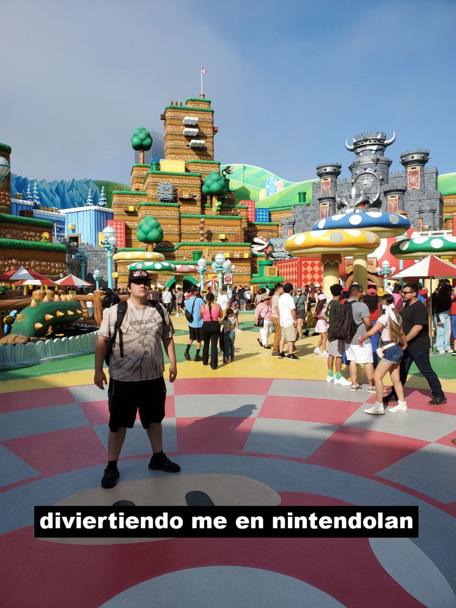 Doncheco01's tweet photo. ola ya fui al nintendo https://t.co/CDT7WIrX8v