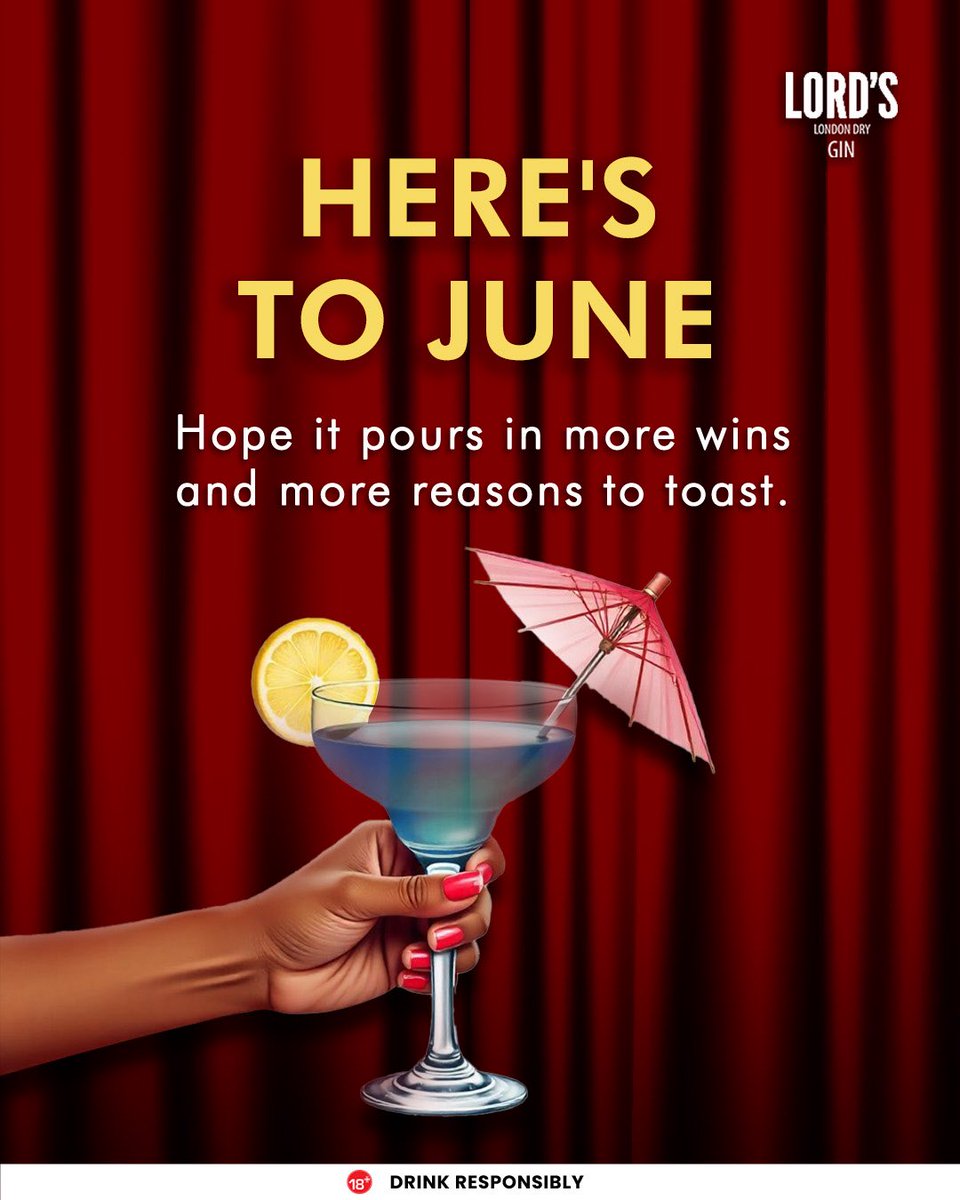 What do you hope for in the New Month?
Here’s to good tidings 🥂 

#HappyNewMonth
#LordsGin