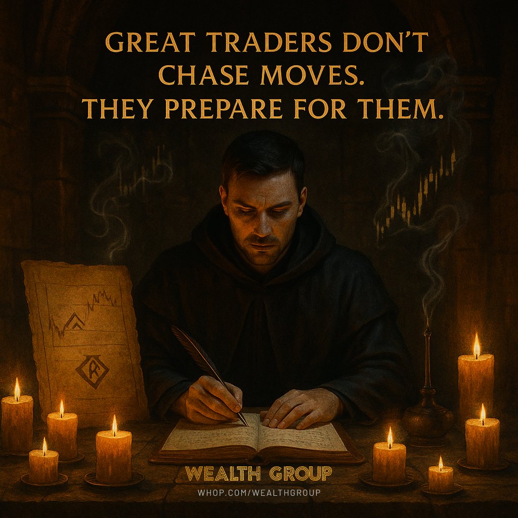 Great traders don't chase moves, they prepare for them. 🔥