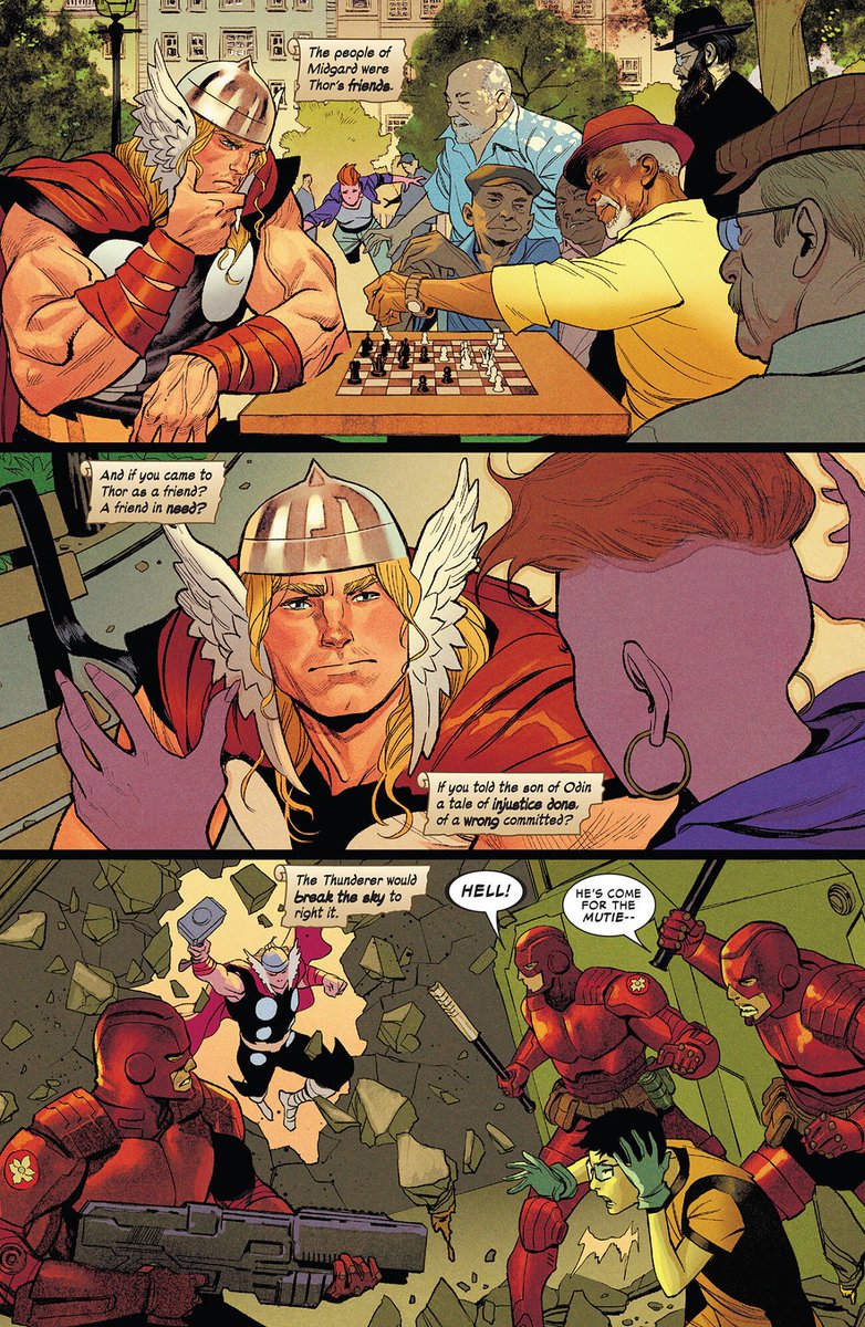 ThorLawyer's tweet photo. THOR IS THE GREATEST ALLY OF ALL TIME. https://t.co/y5uOqPTegg