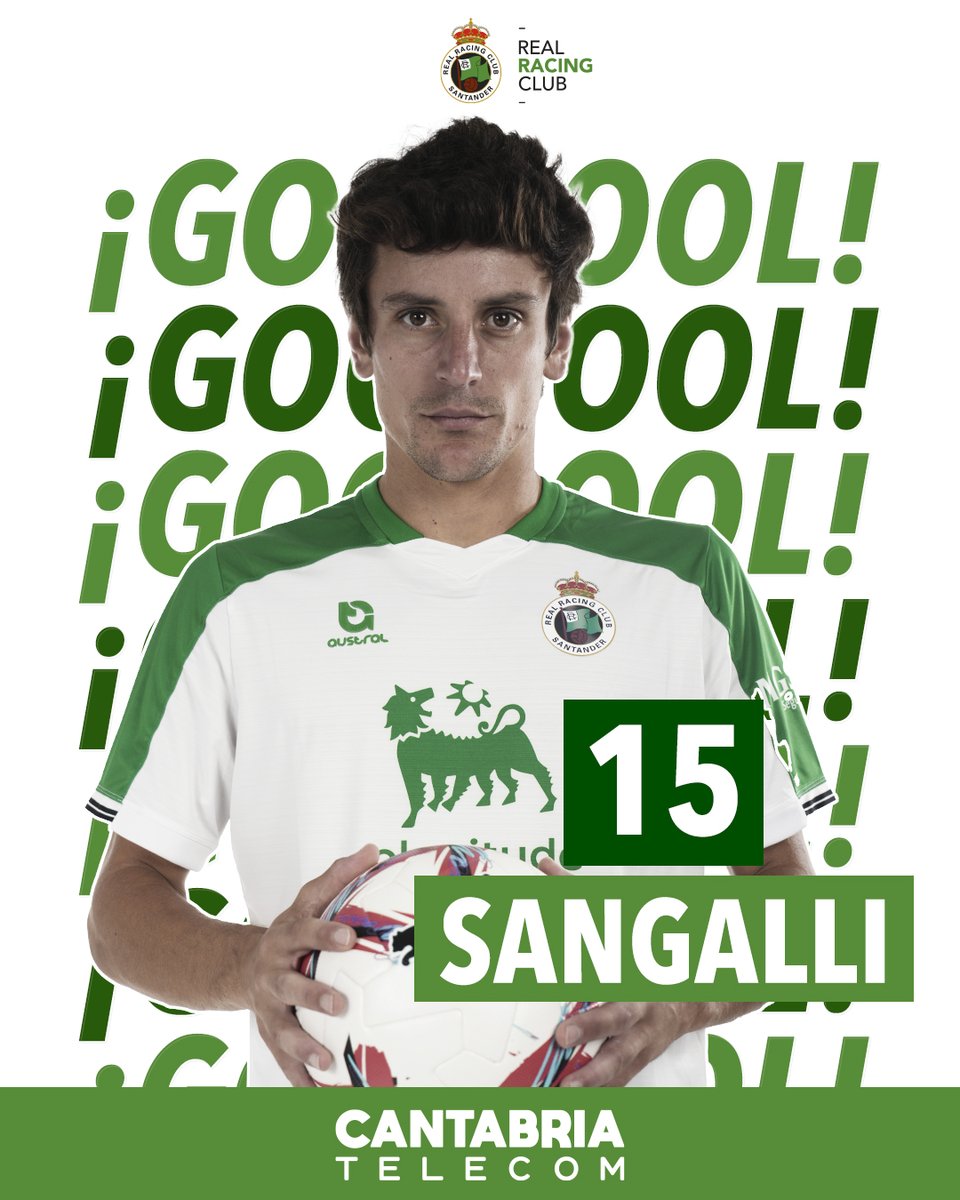 🐐 ¡¡¡¡¡MARCO SANGALII!!!!! 

⏱️ 96' (2-1) 
📷 #RacingGranada