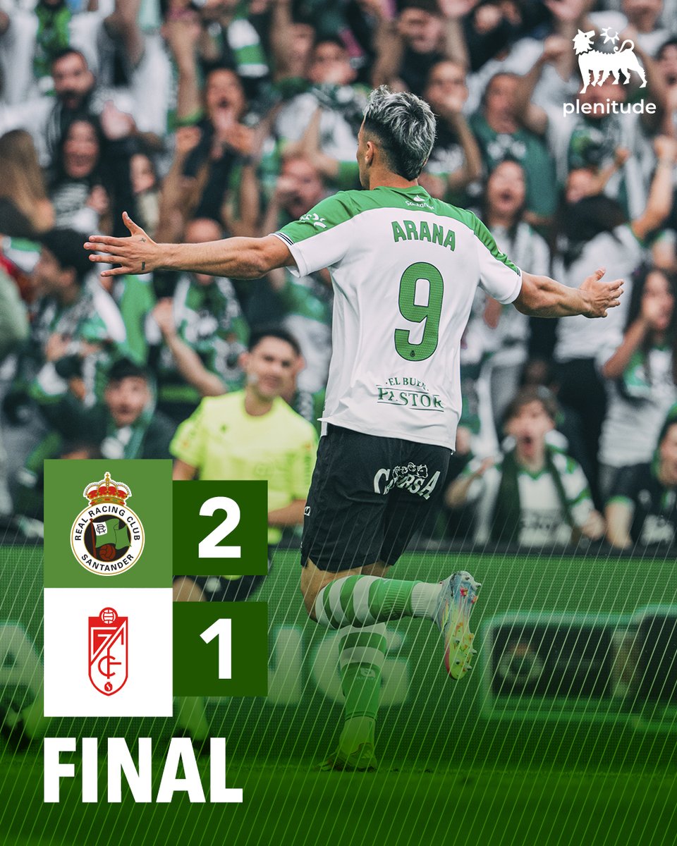 ⏹️ ¡FINAAAAAAAAAL!

Racing 2-1 Granada

(🎯 Arana y Sangalli)

#️⃣ #RacingGranada